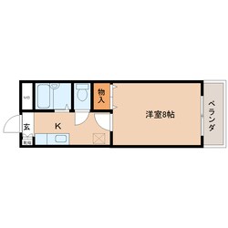 近鉄奈良駅 徒歩10分 2階の物件間取画像